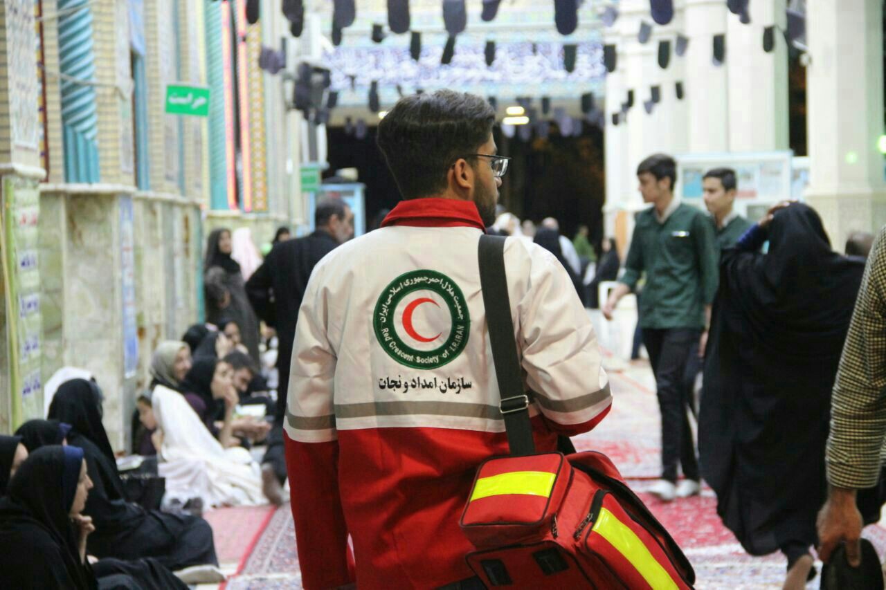 پوشش امدادی گروه های عملیاتی درشب های قدر
