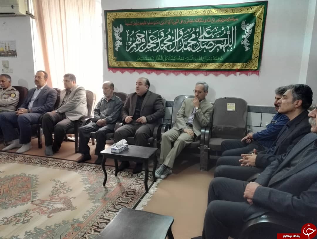 دیدار استاندار فارس با خانواده امام جمعه کازرون