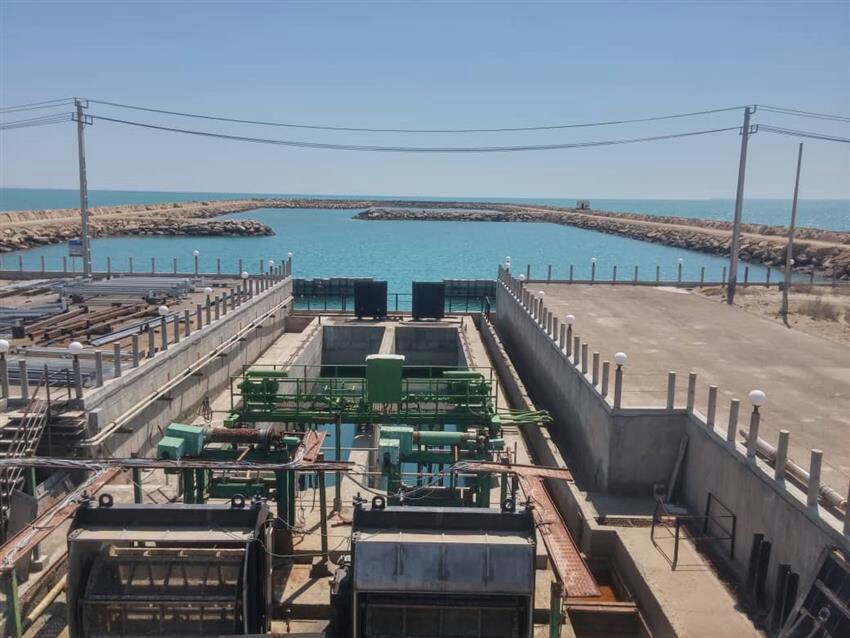 تمدید مجوز بهره برداری آبگیر کارخانه آب شیرین کن چابهار- کنارک