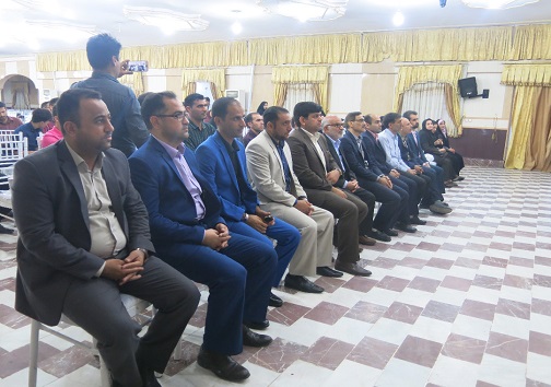 تجلیل از دبیران ورزش از حوزه ستادی تربیت بدنی ناحیه یک اهواز