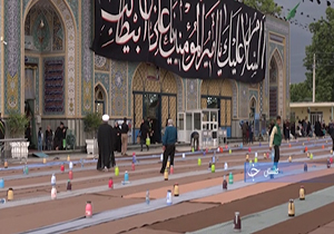 گسترده شدن محفل آسمانی ترتیل خوانی در حرم حضرت معصومه (س) + فیلم حواشی دیدار پرسپولیس و سپاهان؛ از زمین فوتبال تا سالن کنفرانس مربیان + فیلمشیعه و سنی بر سر سفره مهمانی خدا + فیلم