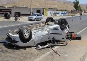 واژگونی خودروی سواری در جاده شاهرود _طرود/ یک نفر کشته و چهار مصدوم شدند