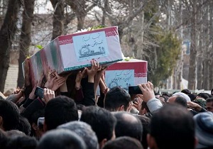 میزبانی پایگاه پدافند هوایی حضرت معصومه از دو شهید گمنام