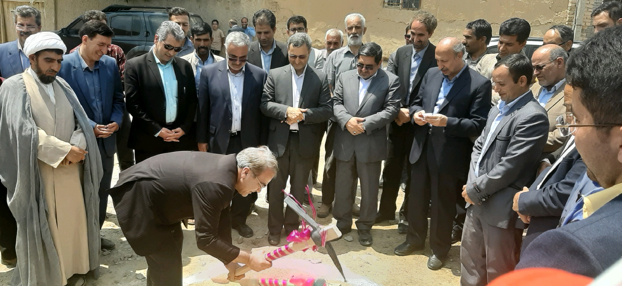 بازدید رئیس بنیاد مسکن کشور از مناطق سیل زده قوچان