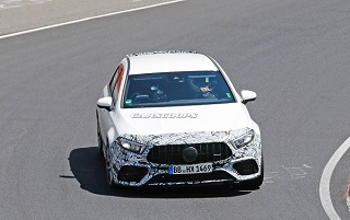 عملکرد خوب نمونه آزمایشی مرسدس AMG A45 در پیست نورنبرگ