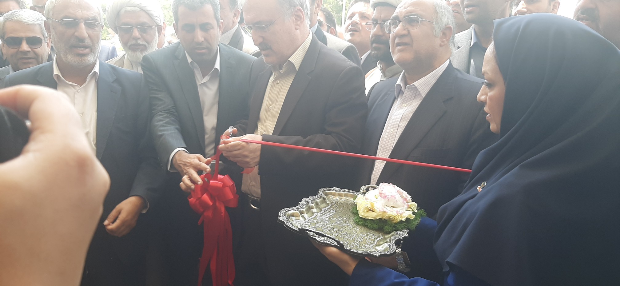 افتتاح ساختمان جدید بیمارستان ۳۵۰ تخت خوابی شهید باهنر کرمان