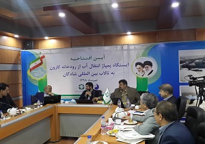 افتتاح پروژه ایستگاه پمپاژ انتقال آب از کارون به تالاب شادگان