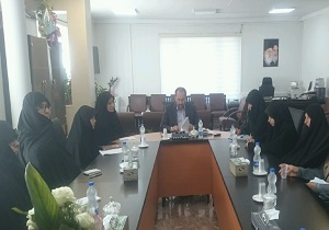 دیدار بانوان فعال در عرصه عفاف و حجاب با دادستان قزوین