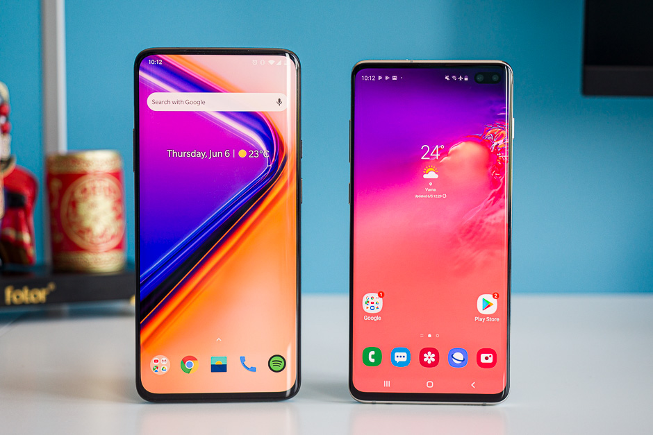 پرچمداران وان&zwnj;پلاس و ساسونگ / +Galaxy  S10 در مقابل OnePlus 7 Pro