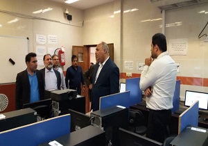 بازدید رییس دانشگاه پیام نور خوزستان از دانشگاه اندیمشک