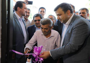 بهره برداری از اولین واحد مسکونی احداثی خسارت دیده از سیل
