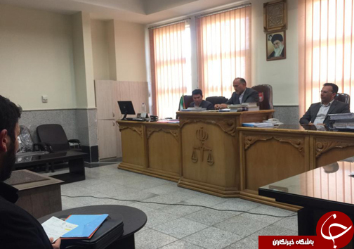 برگزاری جلسه دادگاه قاتل امام جمعه کازرون + فیلم و تصاویر