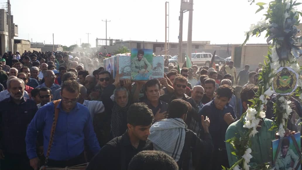 پیکر پاک شهید سلیمی در زادگاهش آرام گرفت