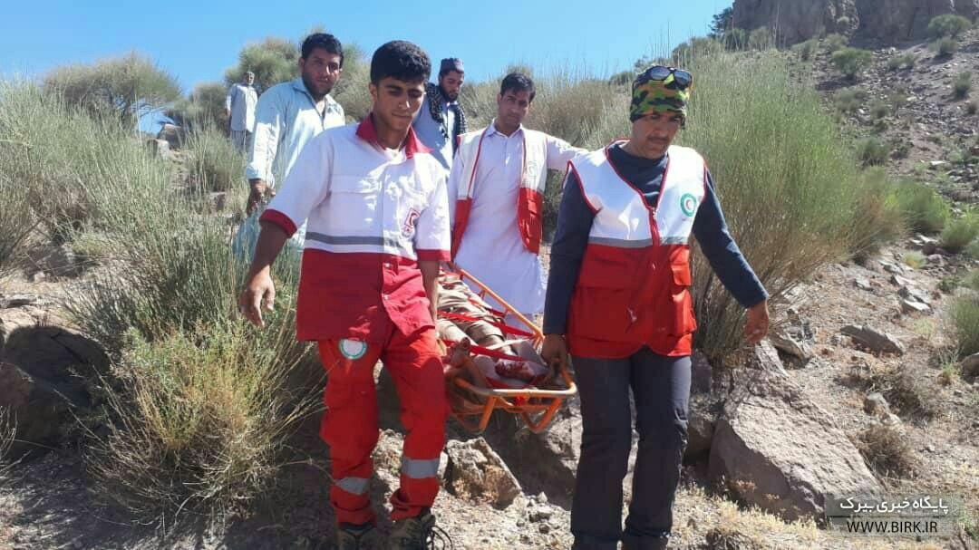 نجات جان یک کوهنورد در ارتفاعات تفتان