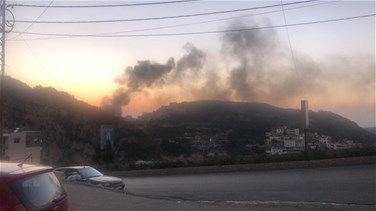 ۱۲ زخمی بر اثر انفجار یک پمپ گاز در شمال لبنان + تصاویر