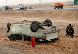 یک کشته و سه مصدوم در حادثه رانندگی