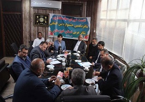 برگزاری نشست شورای سیاست گذاری شانزدهمین جشنوراه بین المللی تئاتر عربی استان خوزستان