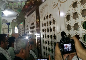 حضور و بازدید رییس سازمان صدا و سیما از یادمان شهدای شلمچه