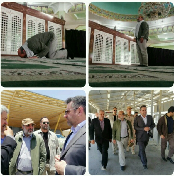 حضور رییس رسانه ملی در یادمان شهدای شلمچه