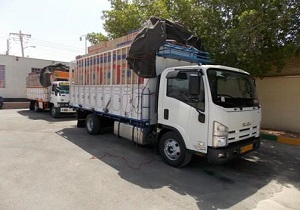 توقیف کامیونت حامل کولر قاچاق در اندیمشک