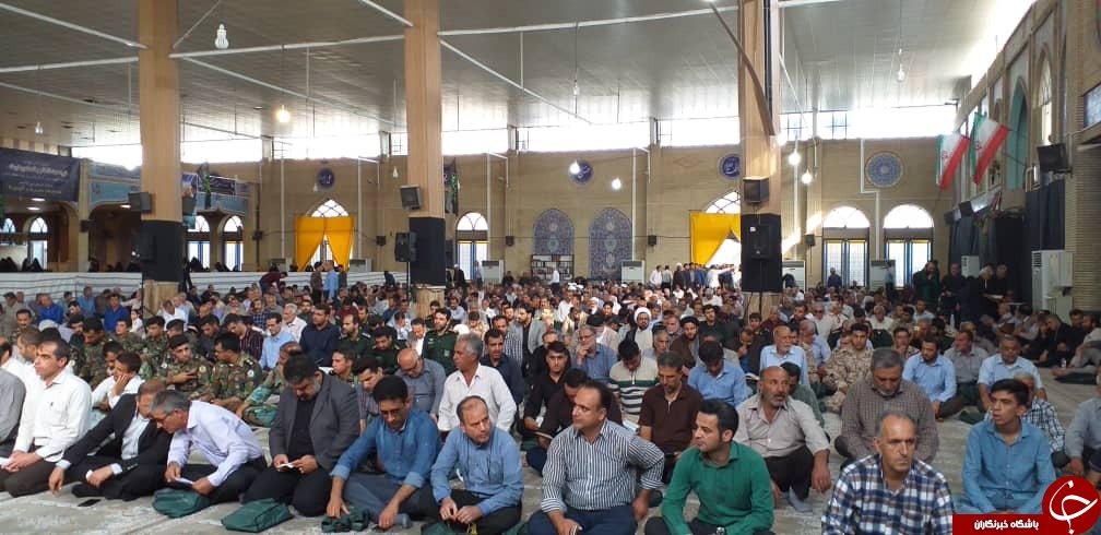 مراسم چهلمین روز امام جمعه کازرون