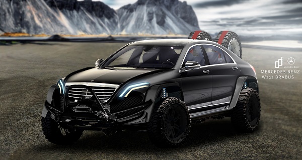 رندرهای مفهومی از مدل آفرود مرسدس مایباخ S650 منتشر شد