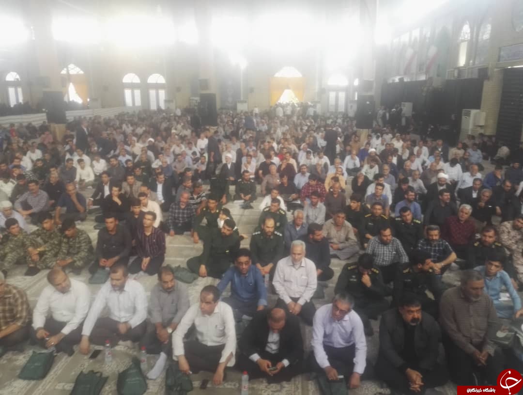 مراسم چهلمین روز امام جمعه کازرون + تصاویر