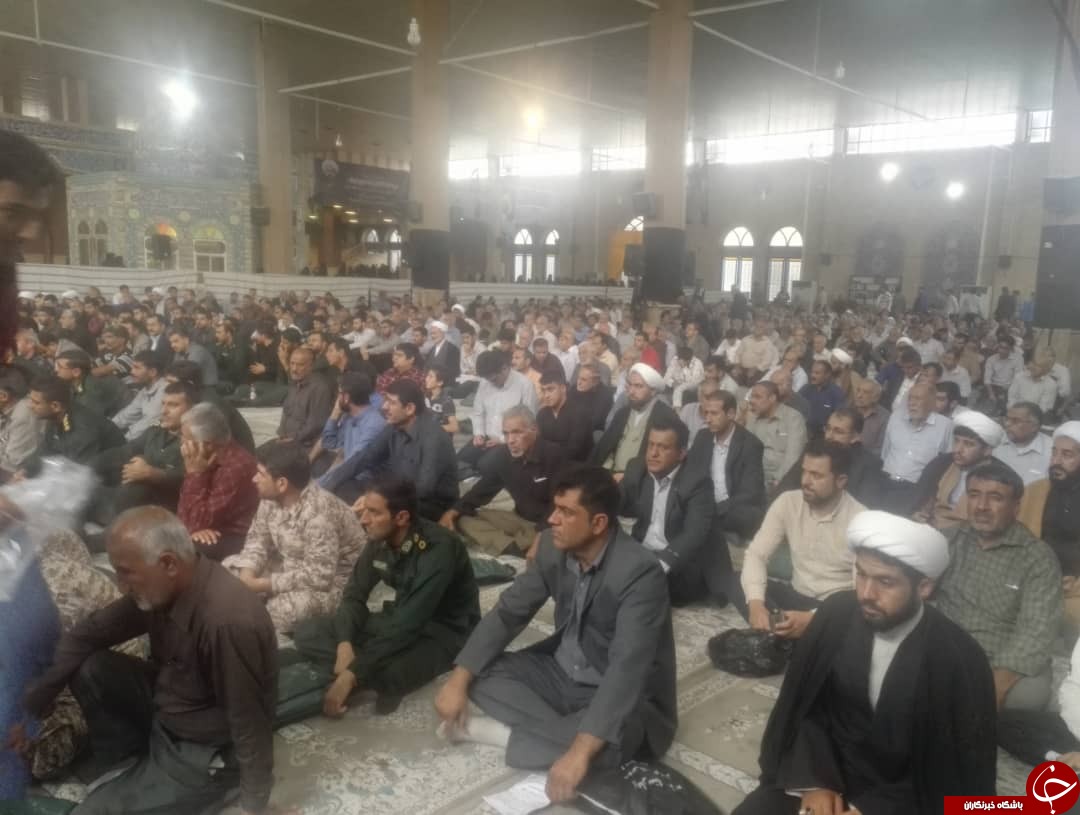 مراسم چهلمین روز امام جمعه کازرون + تصاویر