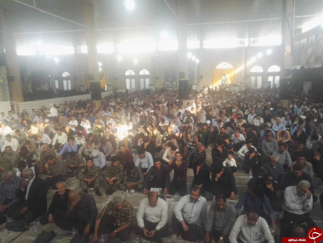 مراسم چهلمین روز امام جمعه کازرون + تصاویر