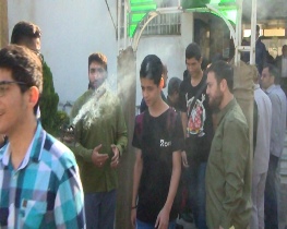 اعزام ۸۰ دانش آموز رشتی به مناطق عملیاتی غرب کشور