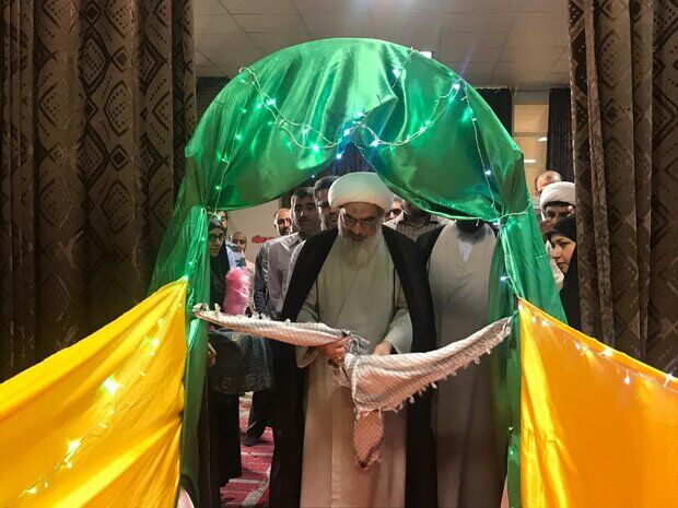 رواق رضوی در مصلای بوشهر برپا شد