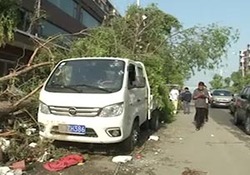 قطع برق ۲۰۰ هزار مشترک در دالاس پس از گردباد + فیلم