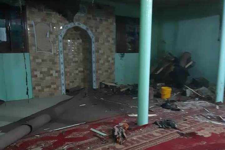 انفجار در مسجدی در غزنی ۲۲ شهید و زخمی بر جای گذاشت