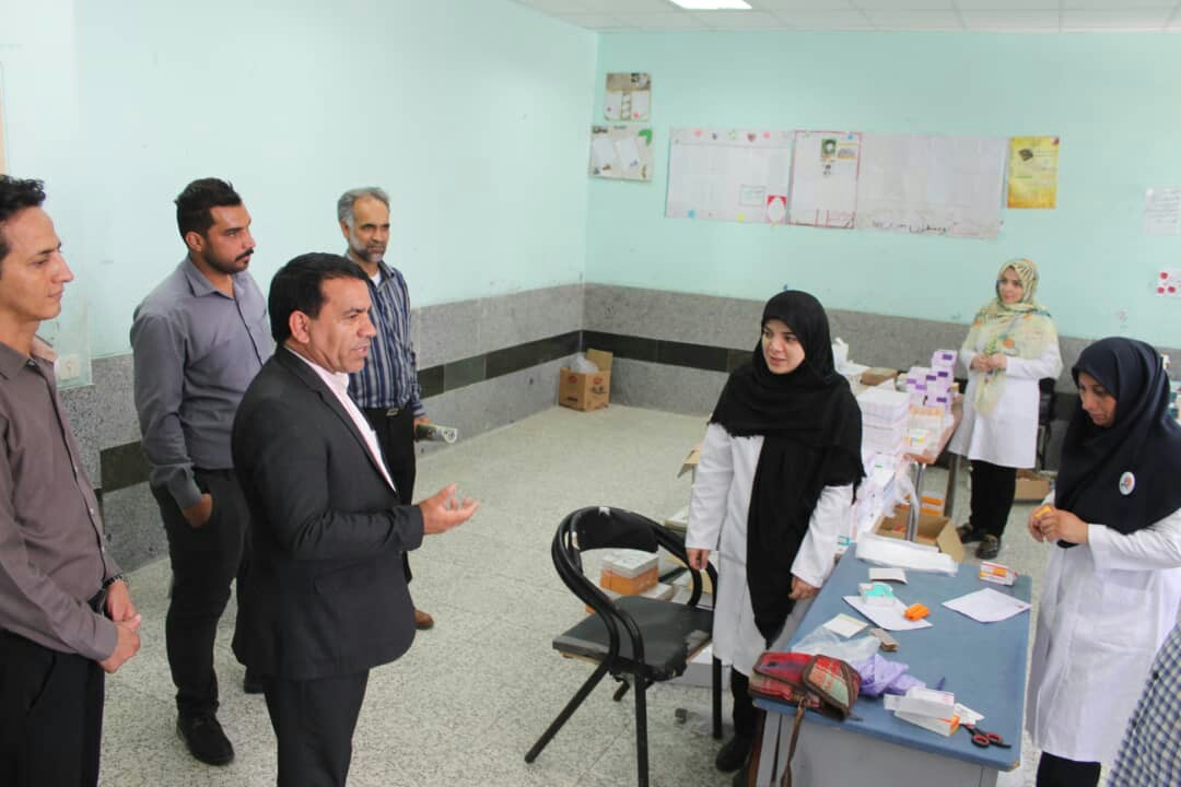 ویزیت رایگان بیماران منطقه محروم چاه دادخدا