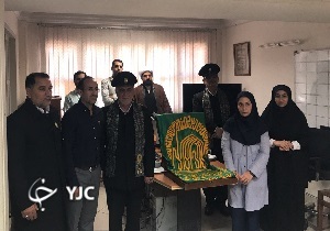 حضور خادمان حرم رضوی در باشگاه خبرنگاران جوان قزوین + تصاویر