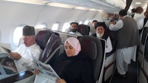 هیات افغانستان برای شرکت در نشست بین الافغانی دوحه راهی قطر شد