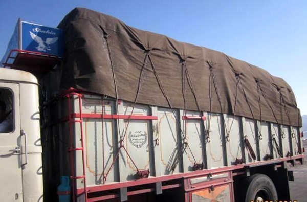 کشف و انهدام محموله غیر مجاز گندم در جغتای