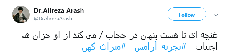 چهارشنبه های سفید را باچادر زینب سیاه می&zwnj;کنم