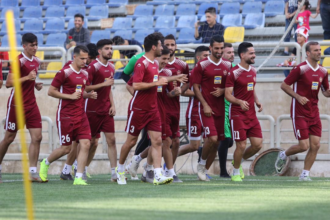 برگزاری اولین تمرین پرسپولیس با کالدرون در حضور هواداران