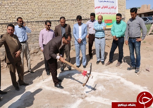 کلنگ احداث کتابخانه عمومی موران در شهرستان کارون به زمین زده شد کلنگ احداث کتابخانه عمومی موران در شهرستان کارون به زمین زده شد