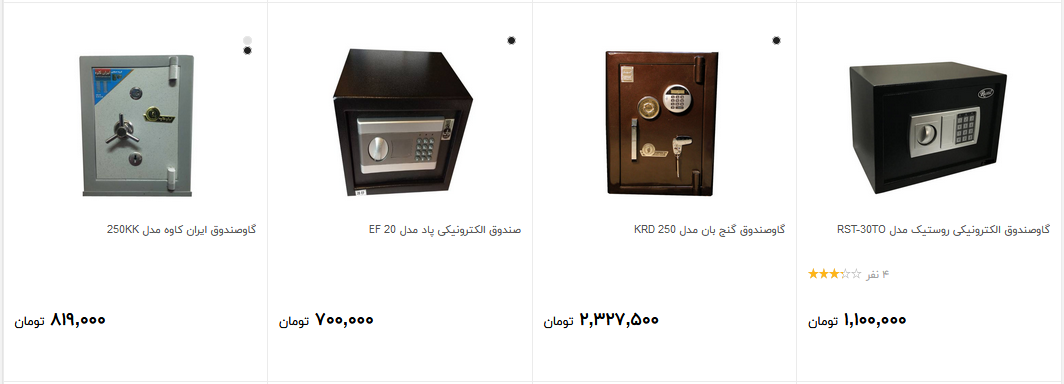 انواع گاو صندق در بازار + قیمت