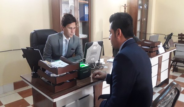 افتتاح مرکز توزیع تذکره الکترونیک در ولایت هرات