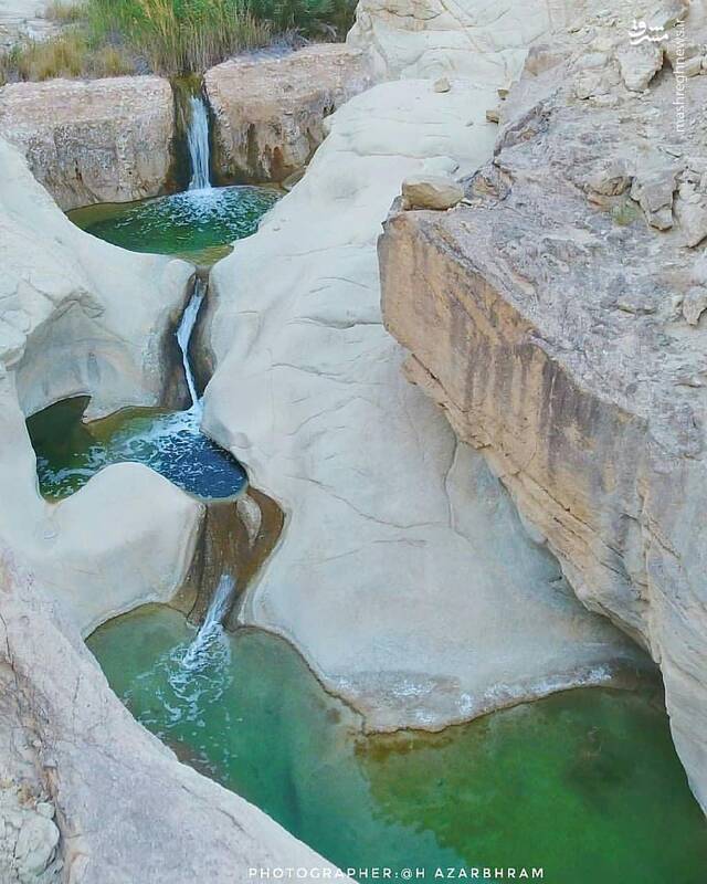 چشمه&zwnj;ای زیبا در هرمزگان +عکس