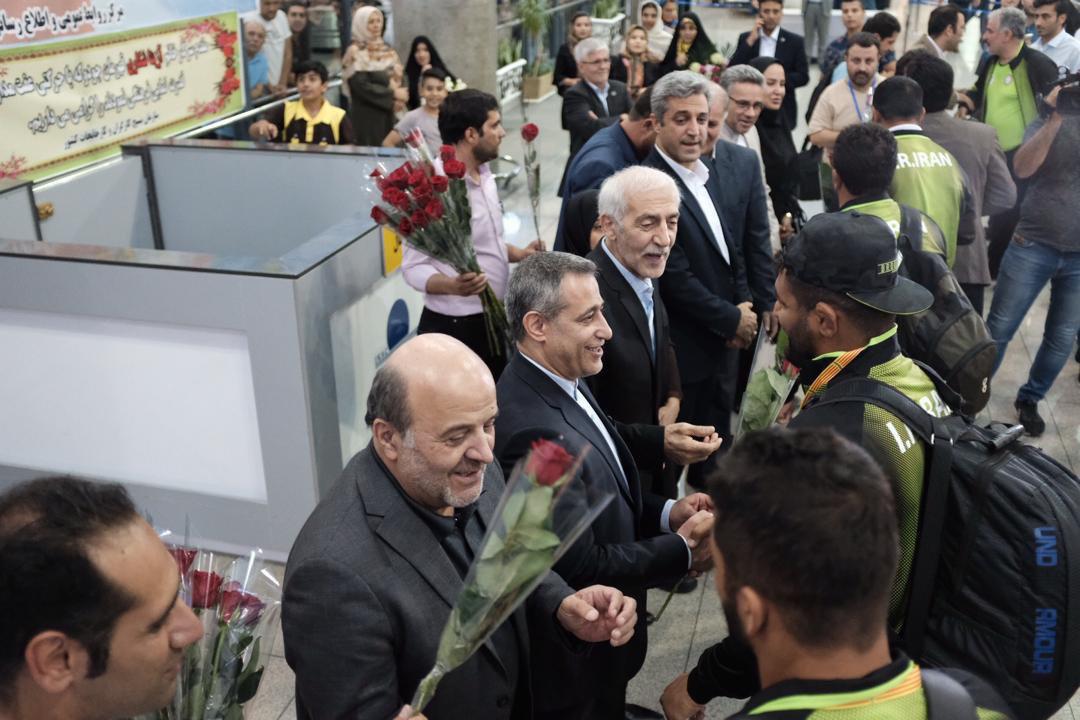 کاروان ورزش‌های کارگری وارد تهران شد