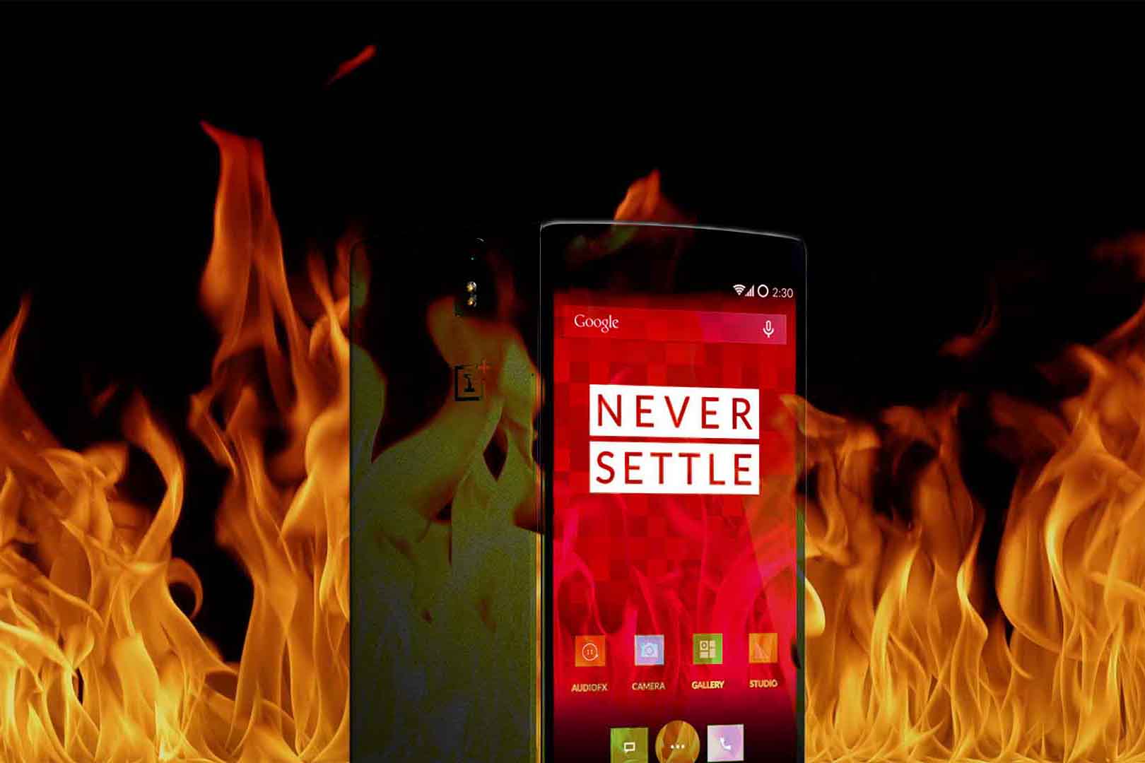 محققان در حال تلاش برای یافت علت آتش گرفتن گوشی OnePlus One +تصاویر