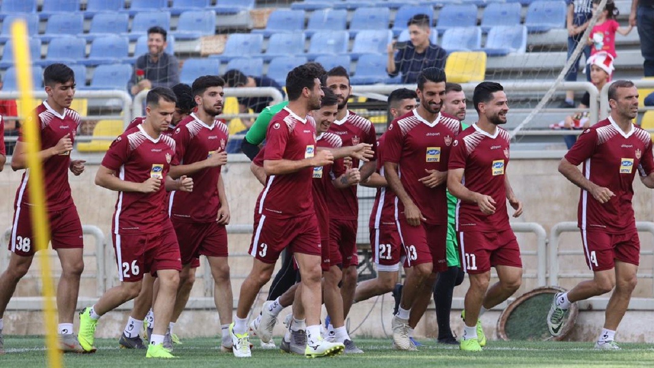 تمرین نوبت صبح پرسپولیس تعطیل شد