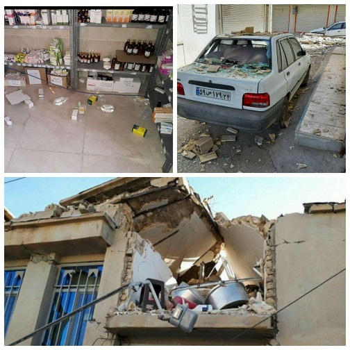 زلزله ۵.۷ ریشتری استان خوزستان را لرزاند/ ۵ نفر کشته و مجروح شدند/ اعزام تیم&zwnj;های ارزیاب به منطقه +فیلم و تصویر