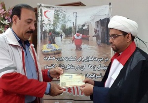 اهدای کمک میلیاردی تانزانیا ویژه آسیب دیدگان سیل به هلال‌احمر قم