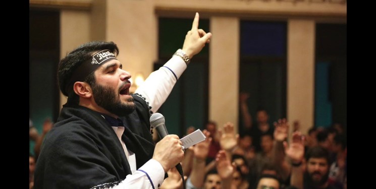 شعر&zwnj;خوانی ضد آمریکایی میثم مطیعی در حرم حضرت معصومه (س) + فیلم