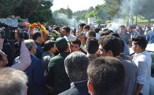 استقبال از مدال آوران لرستانی رقابت&zwnj;های جهانی کارگران